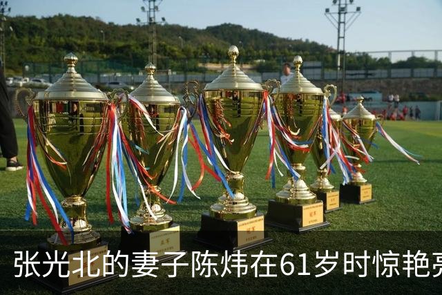 张光北的妻子陈炜在61岁时惊艳亮相，长裙展现优雅气质